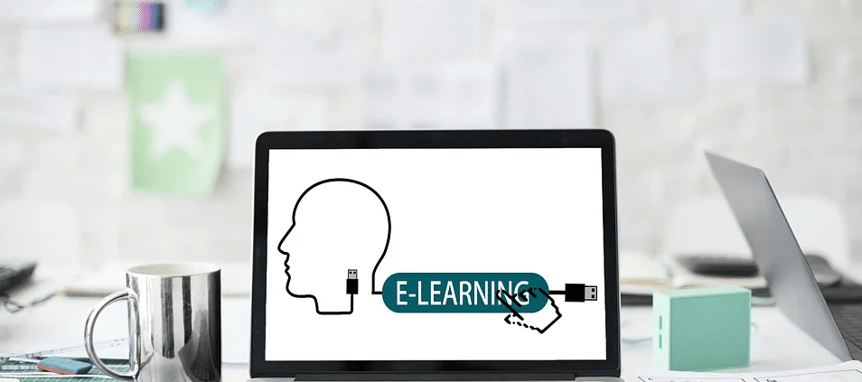 Open computer screen