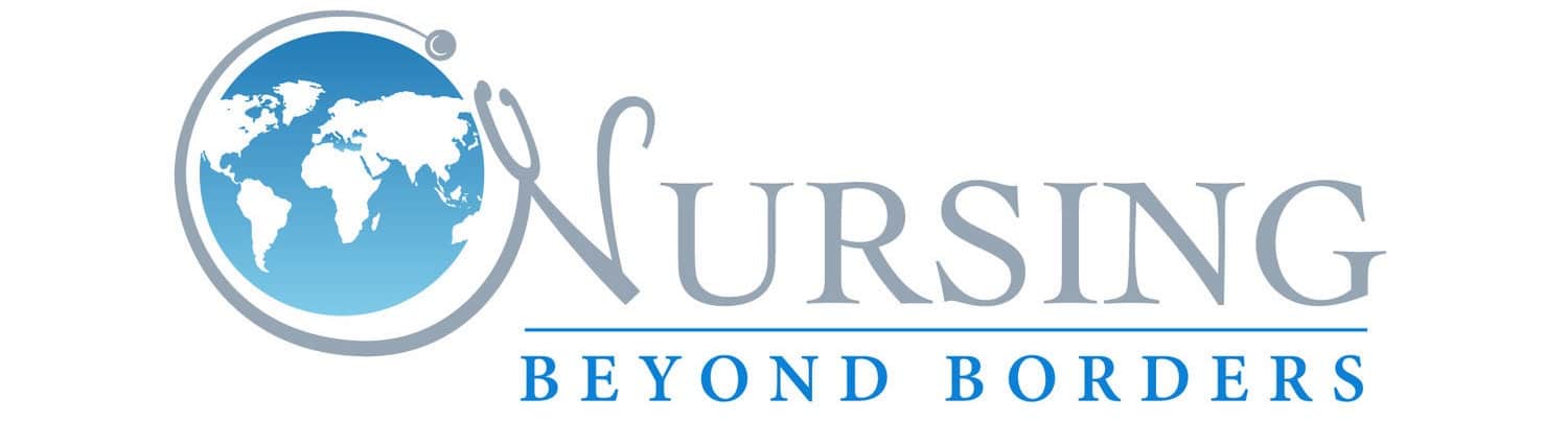 Nursing Beyond Borders logo in grey